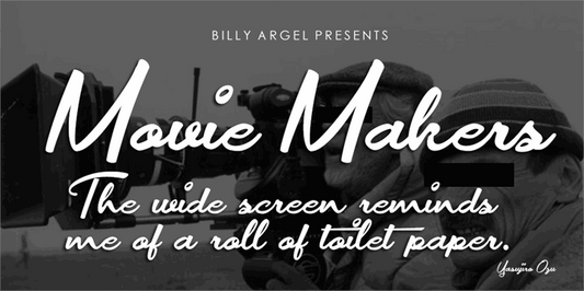 Free Movie Makers Font