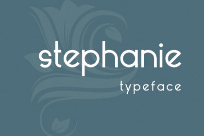 Free Stephanie Display Typeface