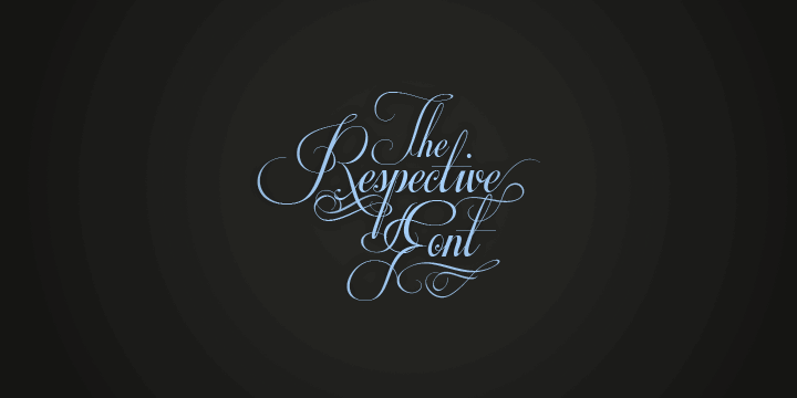 Free Respective Font – CreativeBooster