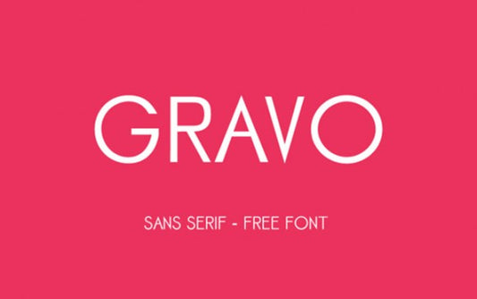 Free Gravo font