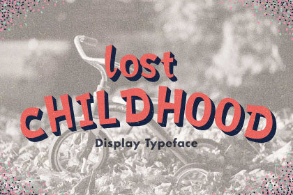 Free Lost Childhood Display Typeface