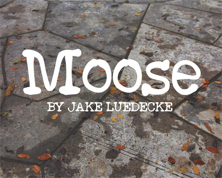 Free Moose Font