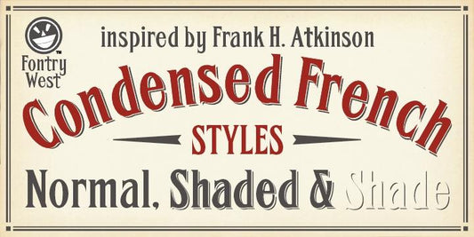 Free FHA Condensed French Font