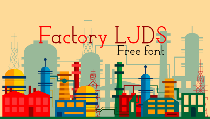 Free Factory LJDS Font