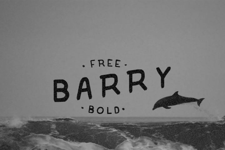Free Font Barry Typeface