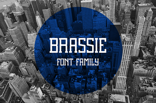 Free Brassie Font (regular)