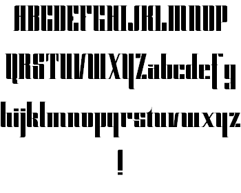 Free CyberGothic Font