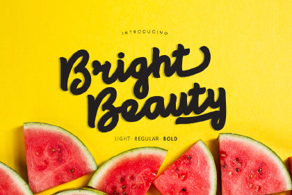 Free Bright Beauty Font Demo
