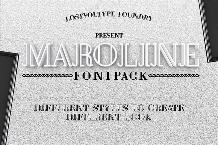 Free Maroline Font