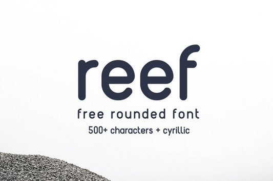 Free Font Reef Typeface