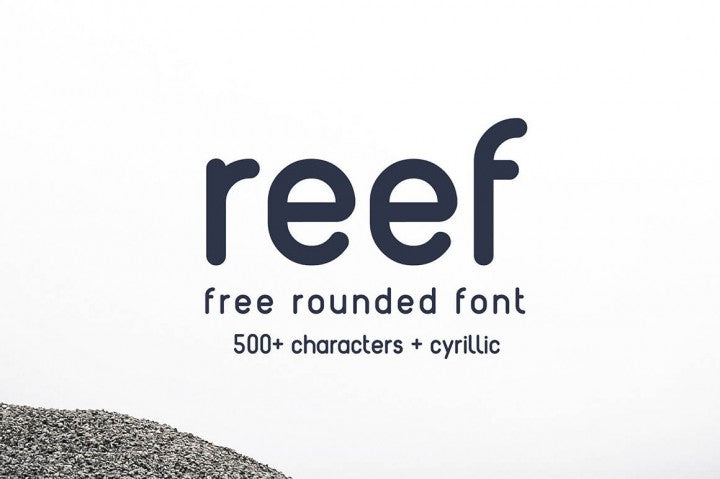 Free Font Reef Typeface