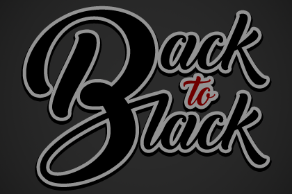 Free Back to Black font – CreativeBooster