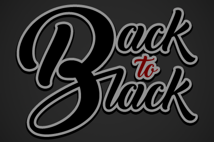 Free Back to Black font