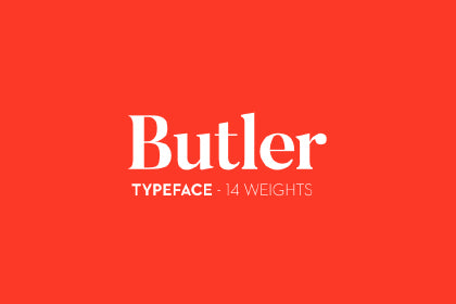 Free Butler Font