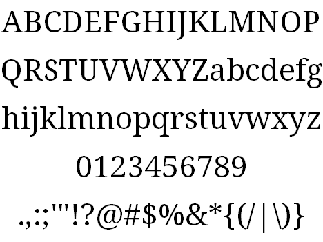 Free Noto Serif Font