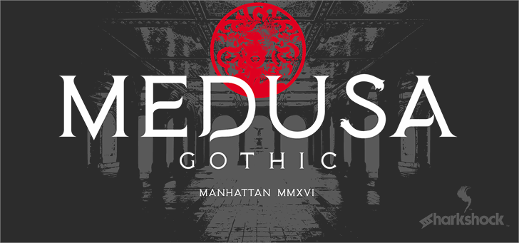 Free Medusa Gothic Font