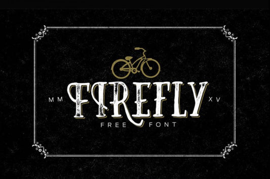Free Font Firefly Typeface