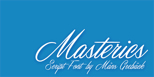 Free Masterics Font