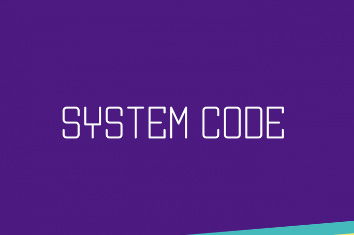 Free System Code Font