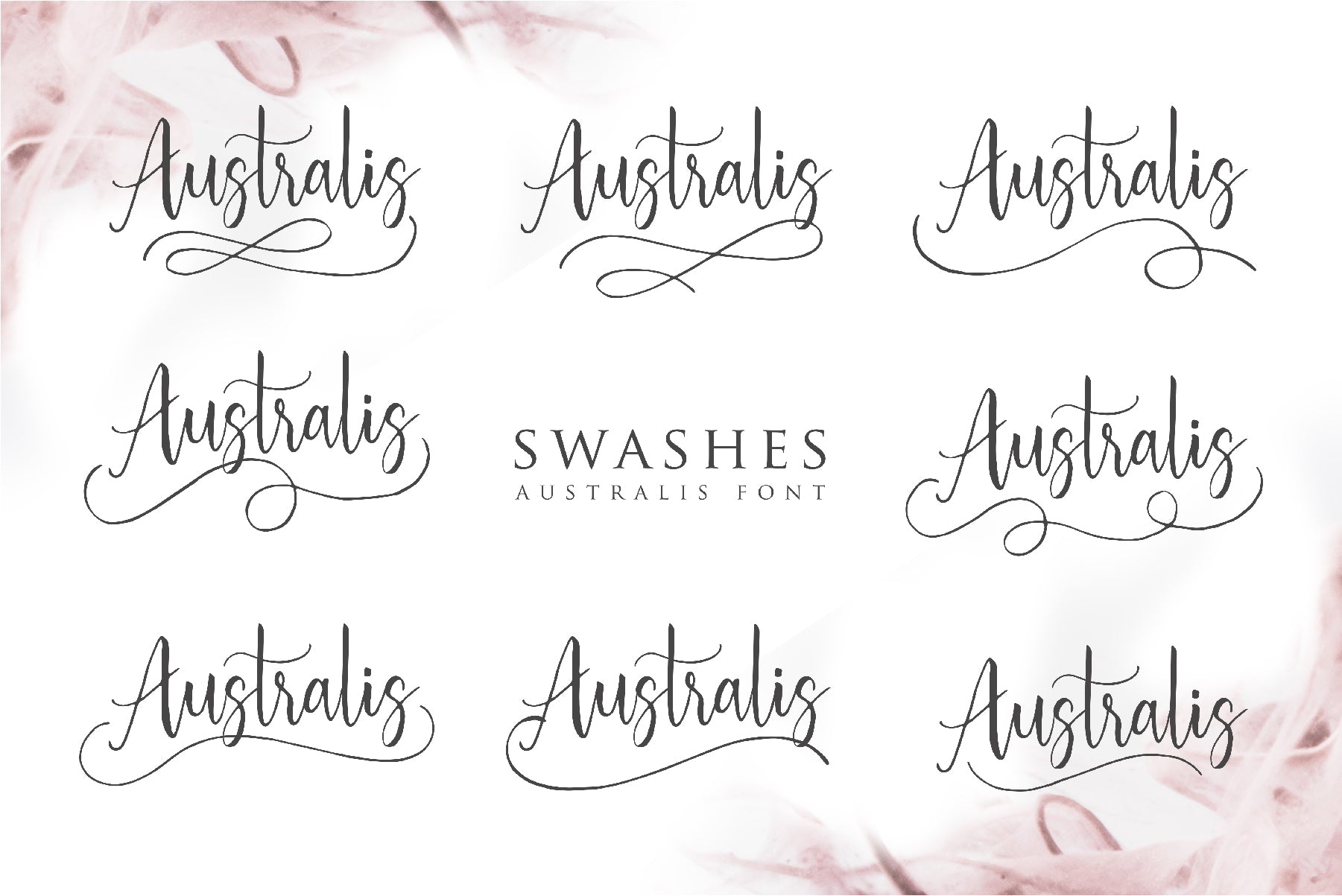 Hand Drawn Script Typography
