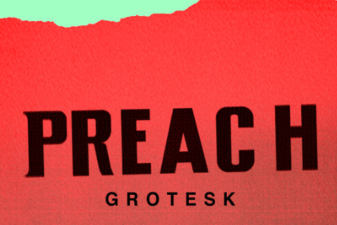 Free Preach Grotesk Typeface