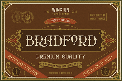 Free WT Bradford Typeface