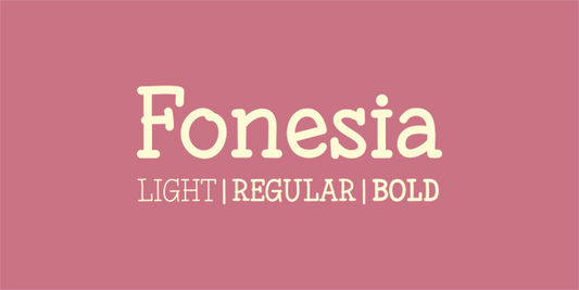 Free Fonesia Font