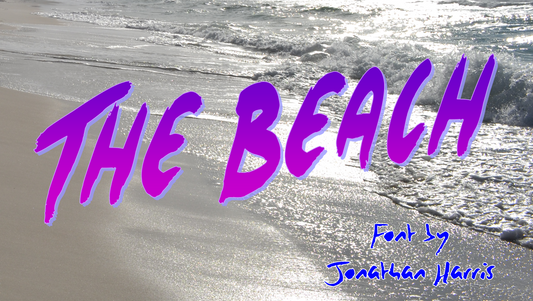 Free The Beach Font