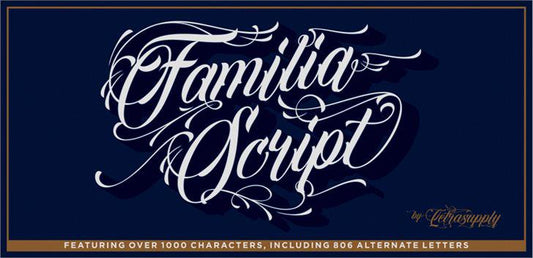 Free Familia Script Font