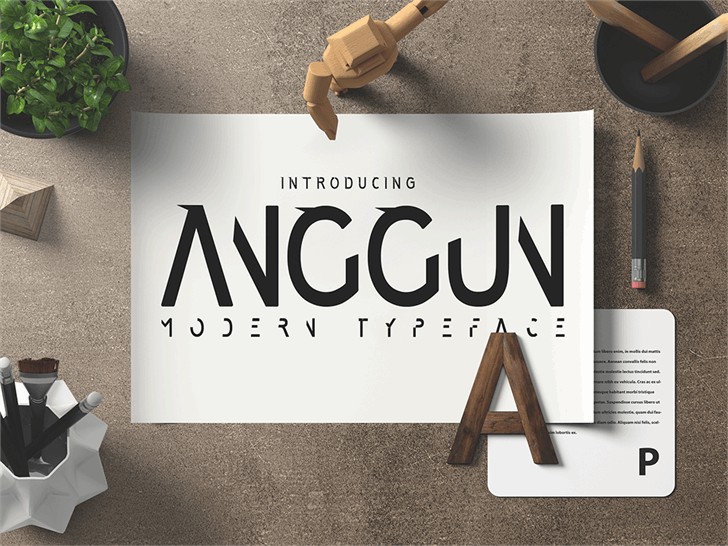 Free Anggun Sans Font