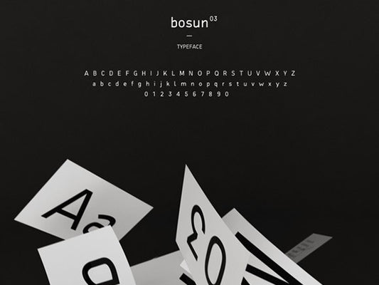 Free Bosun font