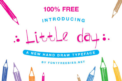 Free Little Day Handwriting Font