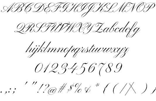 Free Pinyon Script Font