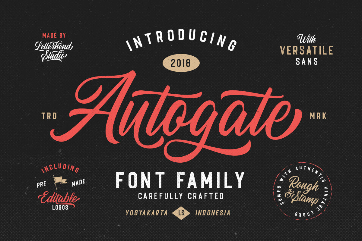 Free Autogate Script Font – CreativeBooster