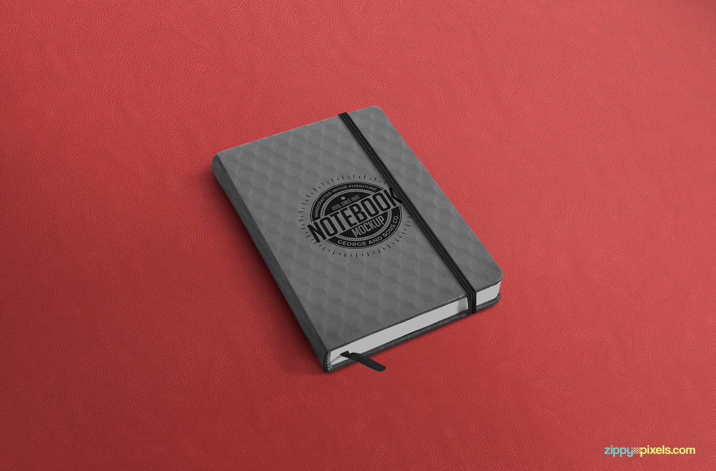 Free Notebook Mockup PSD