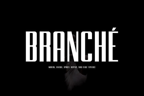 Free Branche Display Font