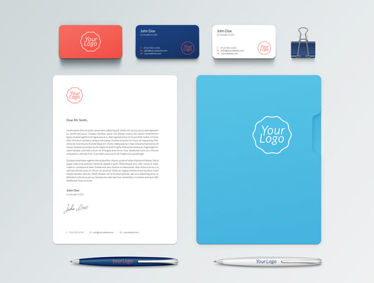 Free Clean Branding and Identity Mockup