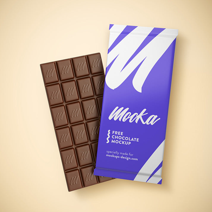 Free Chocolate Packaging Mockup