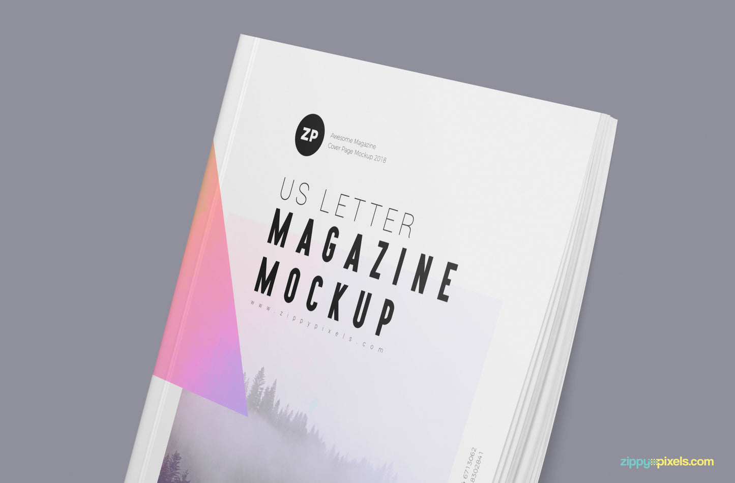 Free 2 US Letter Magazine Mockups