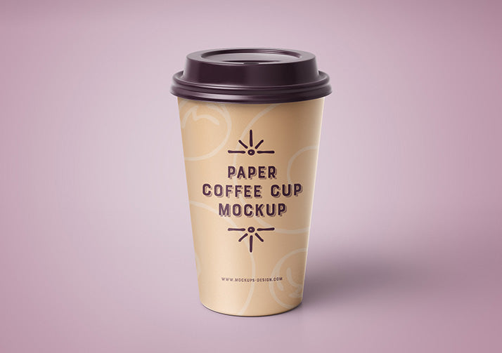Free 4 x Coffee Cup Mockups Including Various Angles