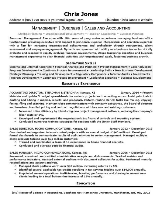 Free Career Life Executive Resume Templates in Microsoft Word Format