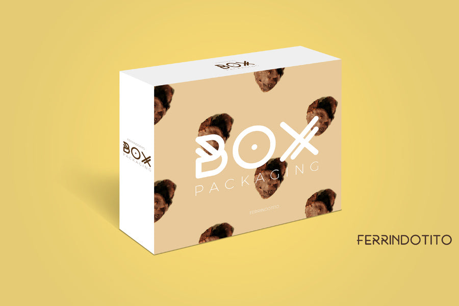 Free Empty White Box Packaging Mock Up