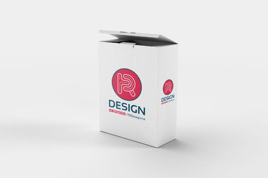 Free Realistic Big Packaging Box PSD Mockup