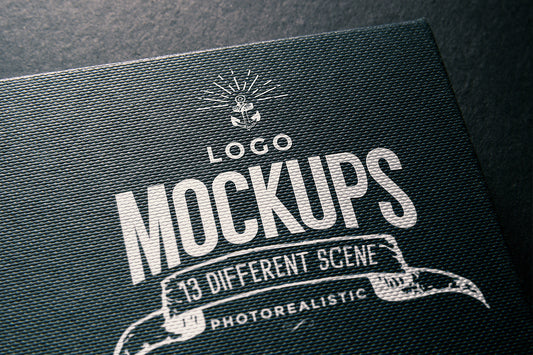 Free Collection of Hyper-Realistic Logo Mockups
