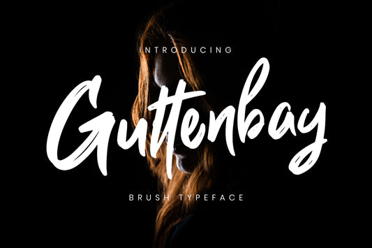 Guttenbay - Free Brush Typeface