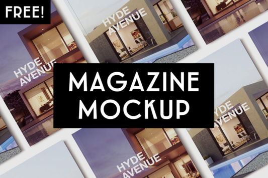 Free Magazine Mockup