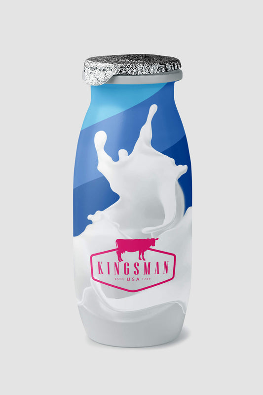 Free Milk and Drink Water Plastic Bottle Mockup