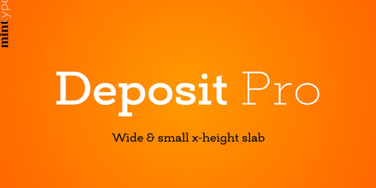 Free Deposit Pro Demo Slab Typeface