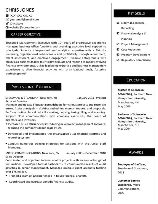 Free Creative Monticello Resume Templates in Microsoft Word Format