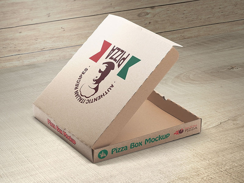 Free Set of Pizza Box Mockups